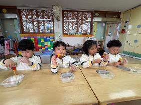 화성시와 연계, 오감만족 식생활교육(3월 27일)