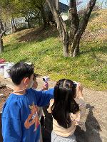 유초 이음교육, 디지털 놀이 '활초의 봄보물을 찾아라!'