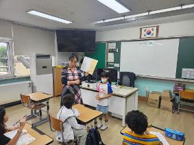 경기도교육감배 수영대회 입상, 상장 수여